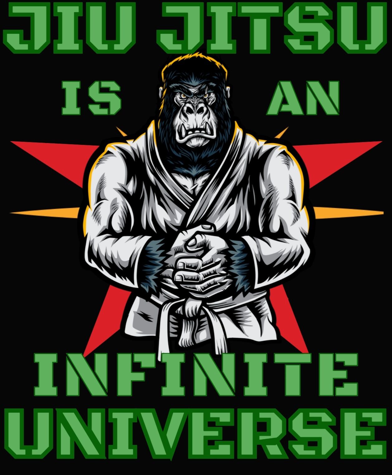 jiu Jitsu Is A Infinite Universe T-Shirt (unisex) - Image 8