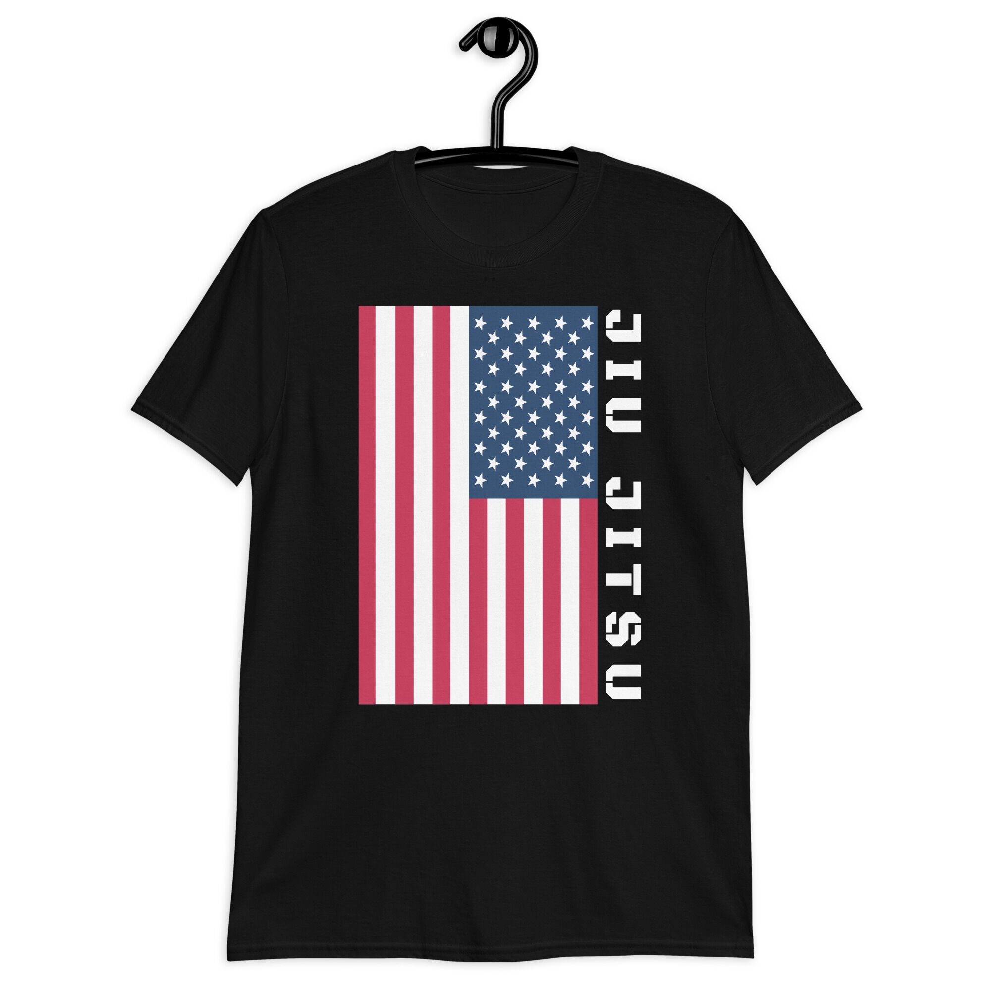 USA Flag Jiu Jitsu T-Shirt (unisex) - Image 2