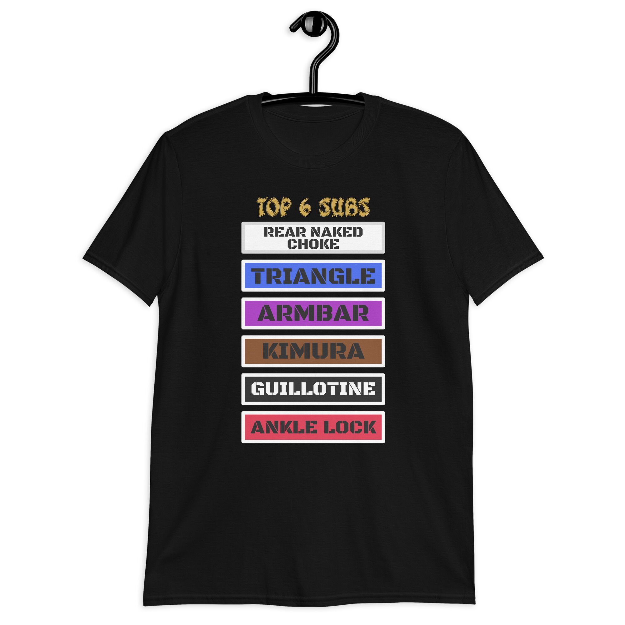 Top 6 Submissions T-Shirt (unisex) - Image 2