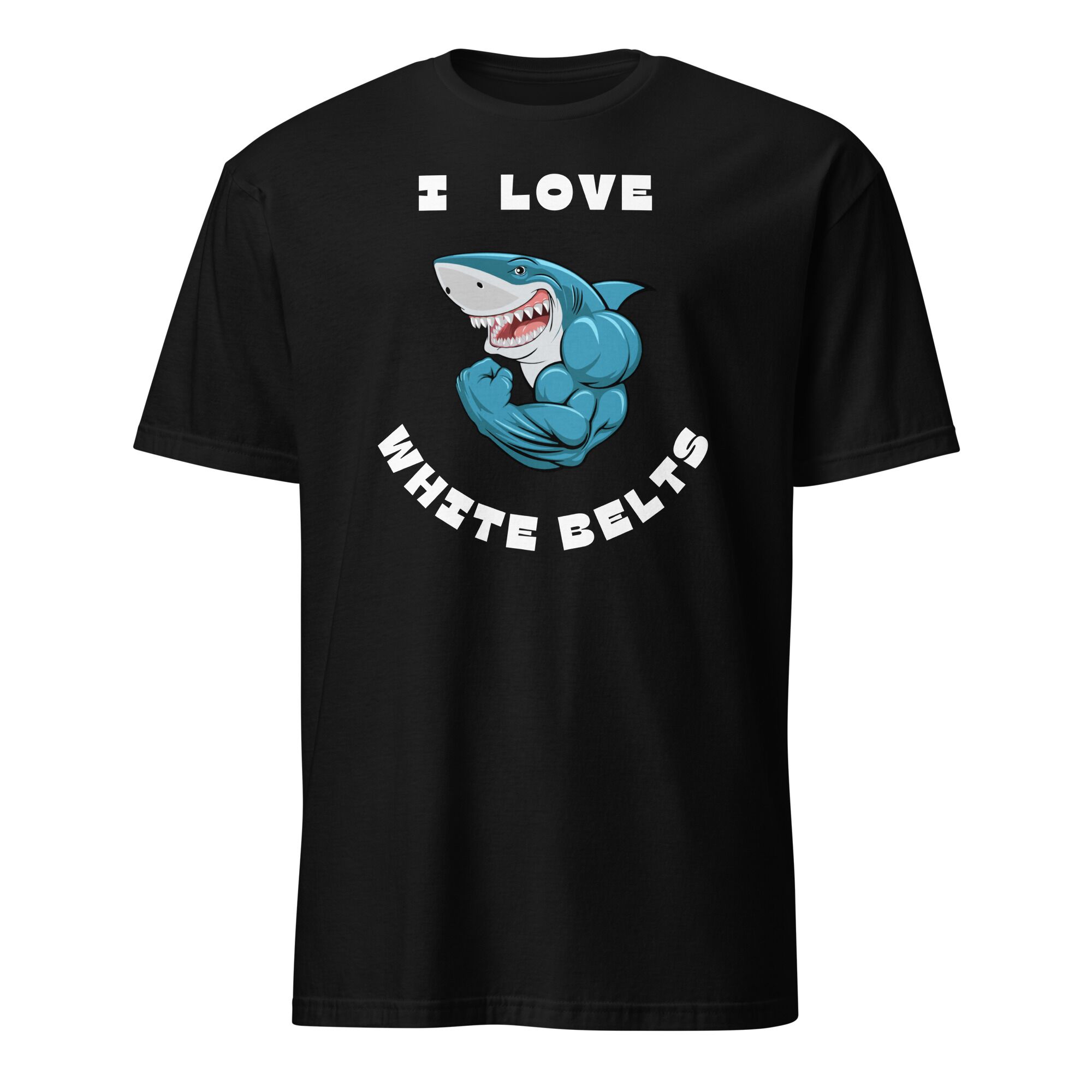 I Love White Belts T-Shirt (unisex) - Image 4