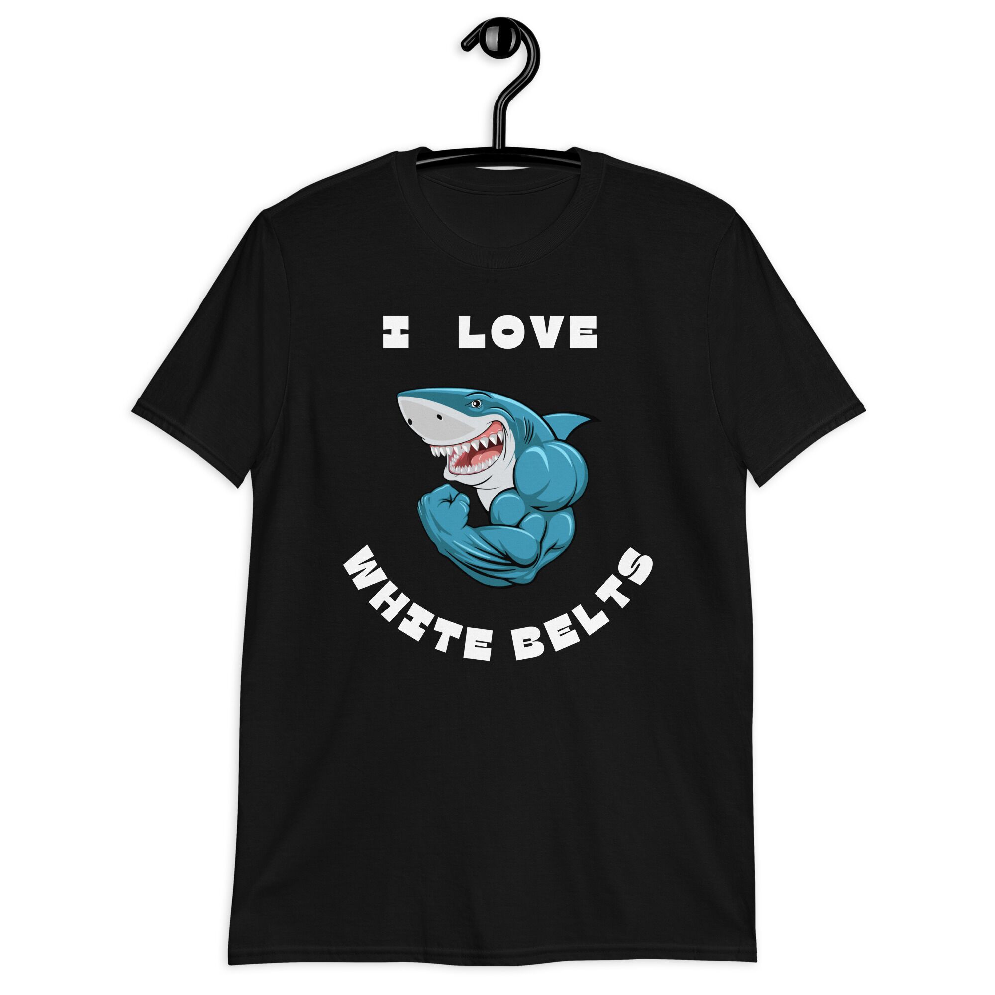 I Love White Belts T-Shirt (unisex) - Image 2